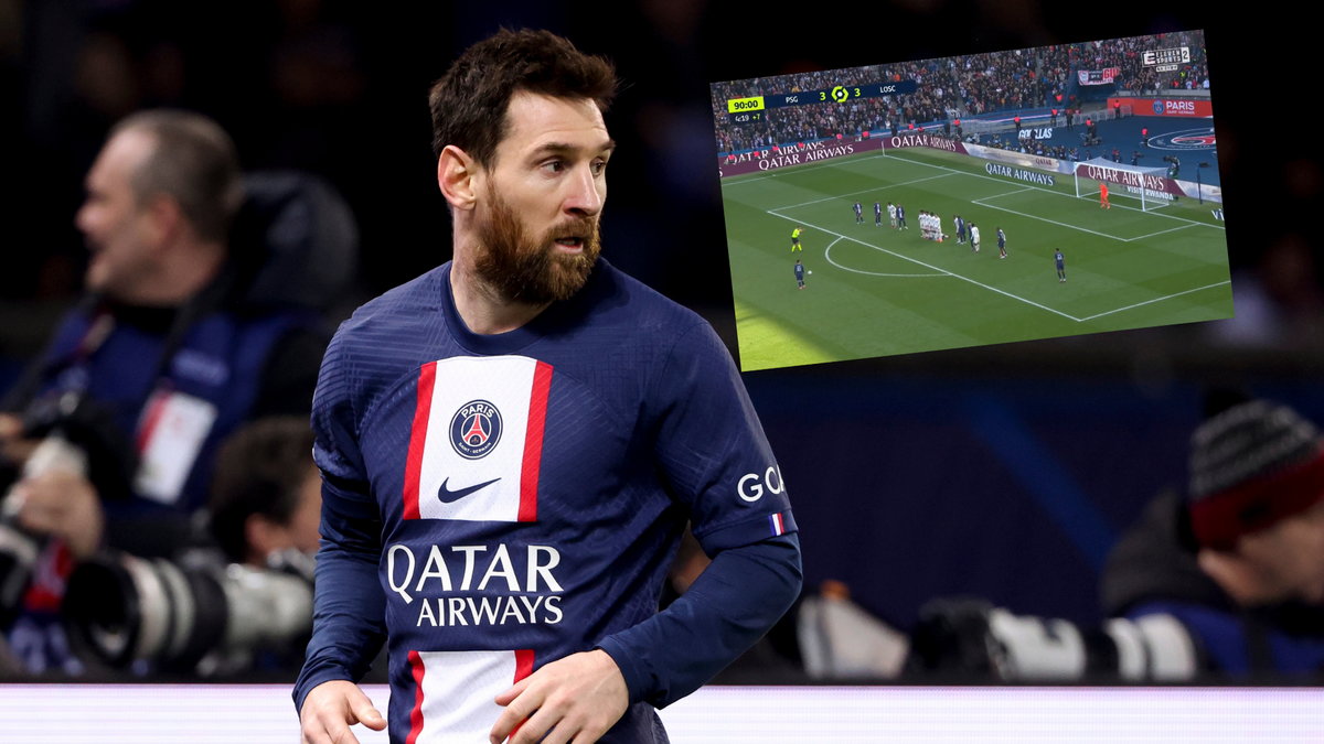 Lionel Messi zapewnił wygraną PSG z Lille