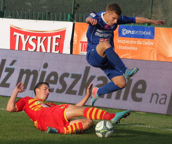 PIŁKA NOŻNA EKSTRAKLASA PODBESKIDZIE JAGIELLONIA