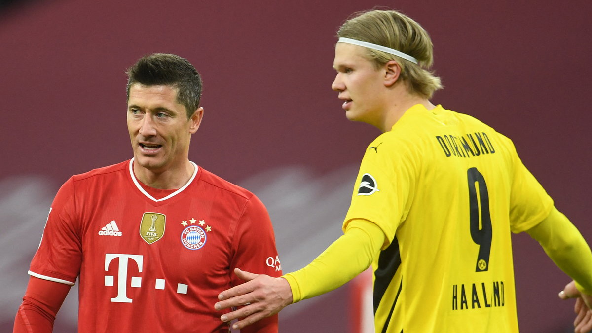 Robert Lewandowski i Erling Haaland