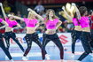 Cheerleaderki występujące podczas Mistrzostw Europy w Piłce Ręcznej Mężczyzn - Polska 2016