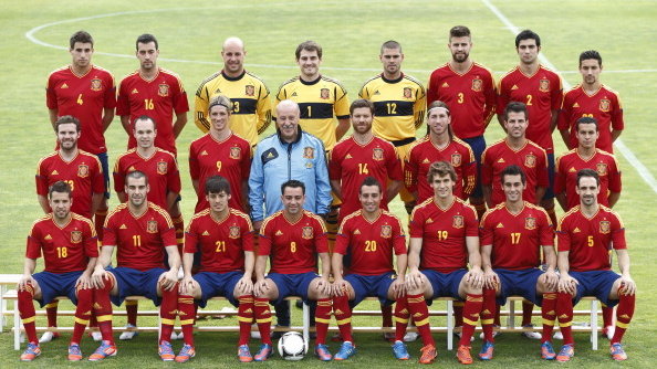 Spain Euro 2012 Training Session