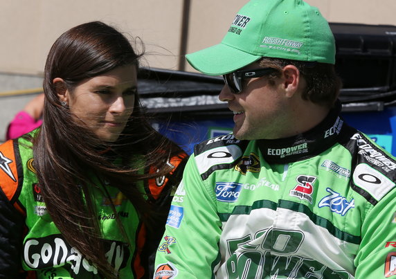 Danica Patrick i Ricky Stenhouse Jr