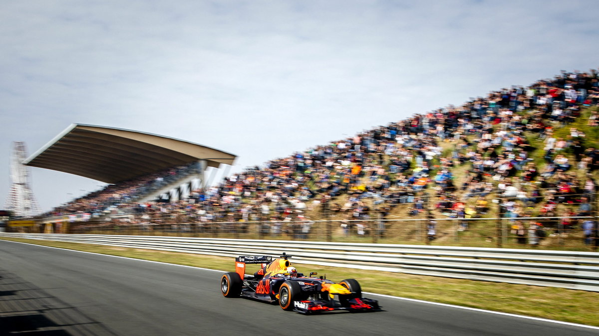 Max Verstappen na torze Zandvoort