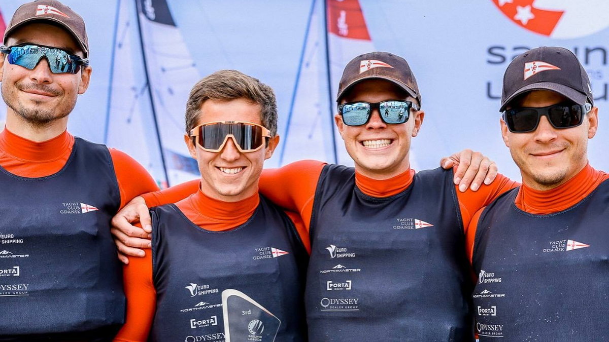 Yacht Club Gdańsk wywalczył pierwszy w historii medal żeglarskiej Ligi Mistrzów dla Polski