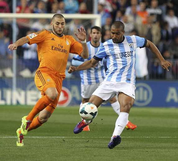 SPAIN SOCCER PRIMERA DIVISION (MALAGA VS REAL MADRID)