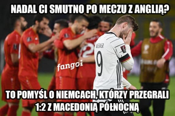 Memy po meczu Niemcy - Macedonia Północna