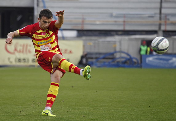 PIŁKARSKA EKSTRAKLASA JAGIELLONIA KONTRA KORONA KIELCE (Adam Waszkiewicz )