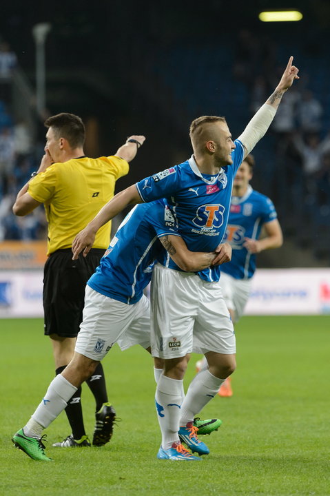 PIŁKA NOŻNA LIGA POLSKA LECH POZNAŃ GÓRNIK ZABRZE (Gergo Lovrencsics )