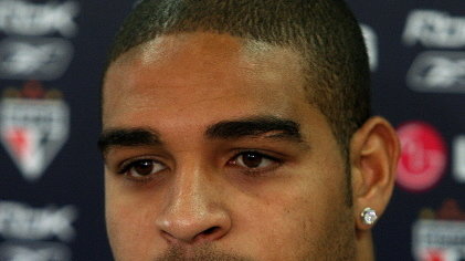 FBL-BRAZIL-ADRIANO-PRESS CONFERENCE