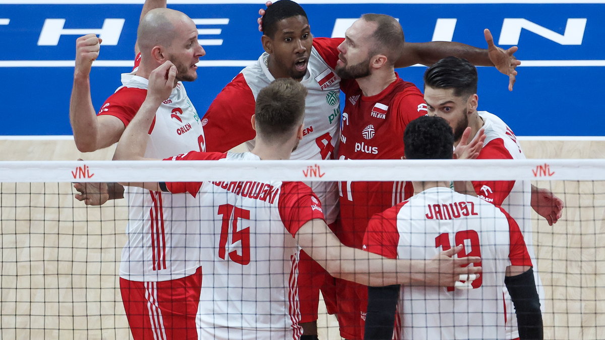 Reprezentacja Polski siatkarzy ograła w ćwierćfinale Ligi Narodów Brazylię
