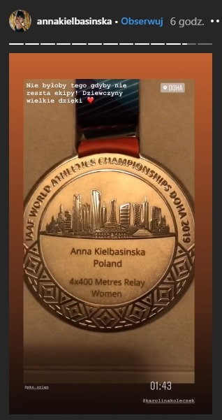 Medal Anny Kiełbasińskiej