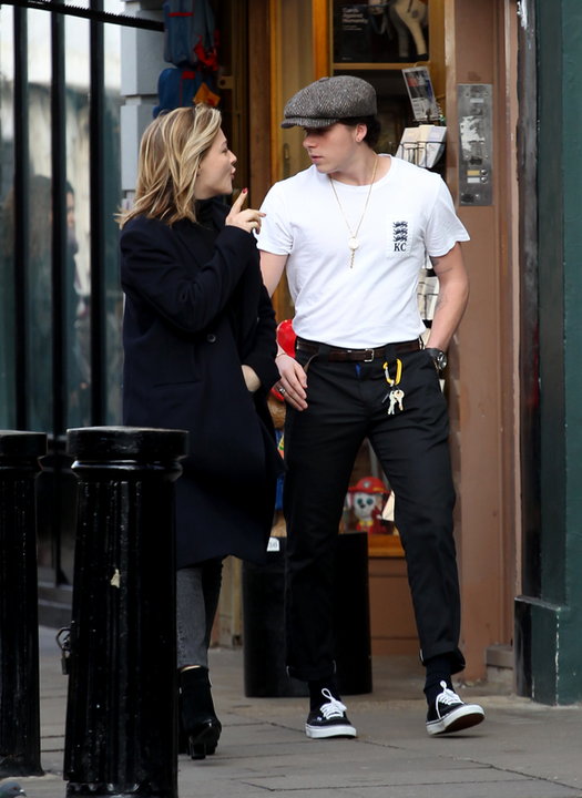 Brooklyn Beckham i Chloe Moretz