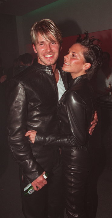 David Beckham i Victoria Beckham w 1999 roku