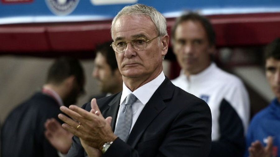 Claudio Ranieri/Leicester City, fot. AFP