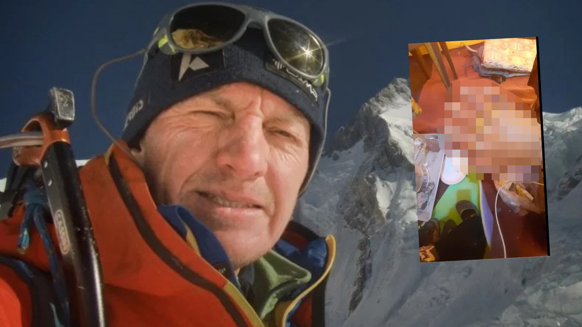 Denis Urubko uległ wypadkowi podczas wyprawy na Gaszerbrum I