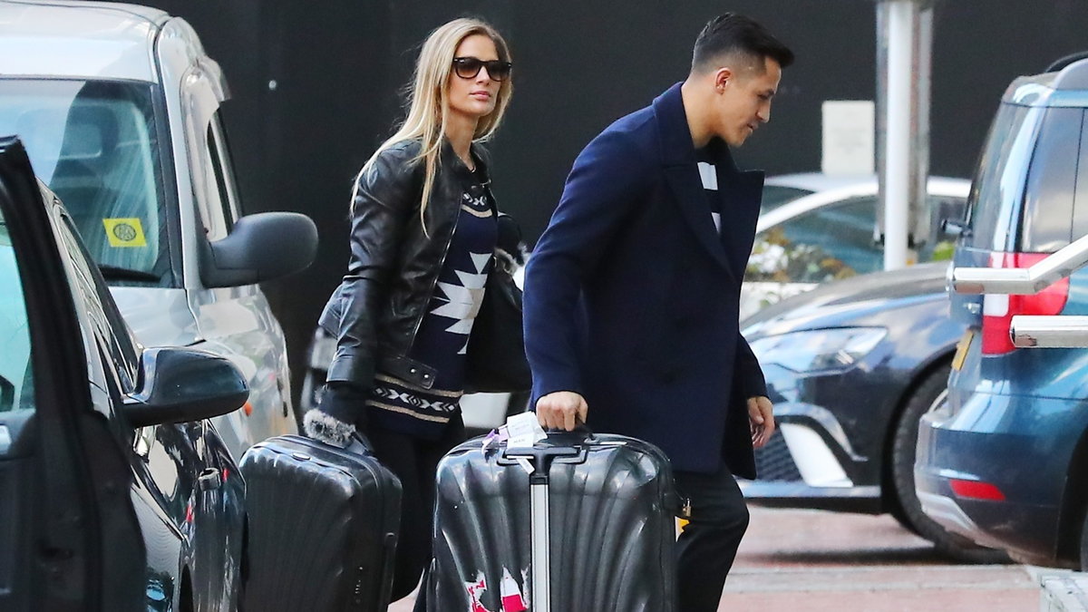 Alexis Sanchez i Mayte Rodriguez