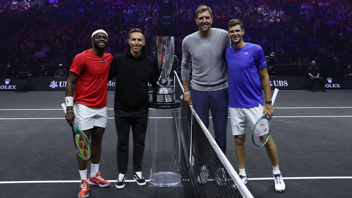 Francis Tiafoe, Steve Nash, Dirk Nowitzki, Hubert Hurkacz