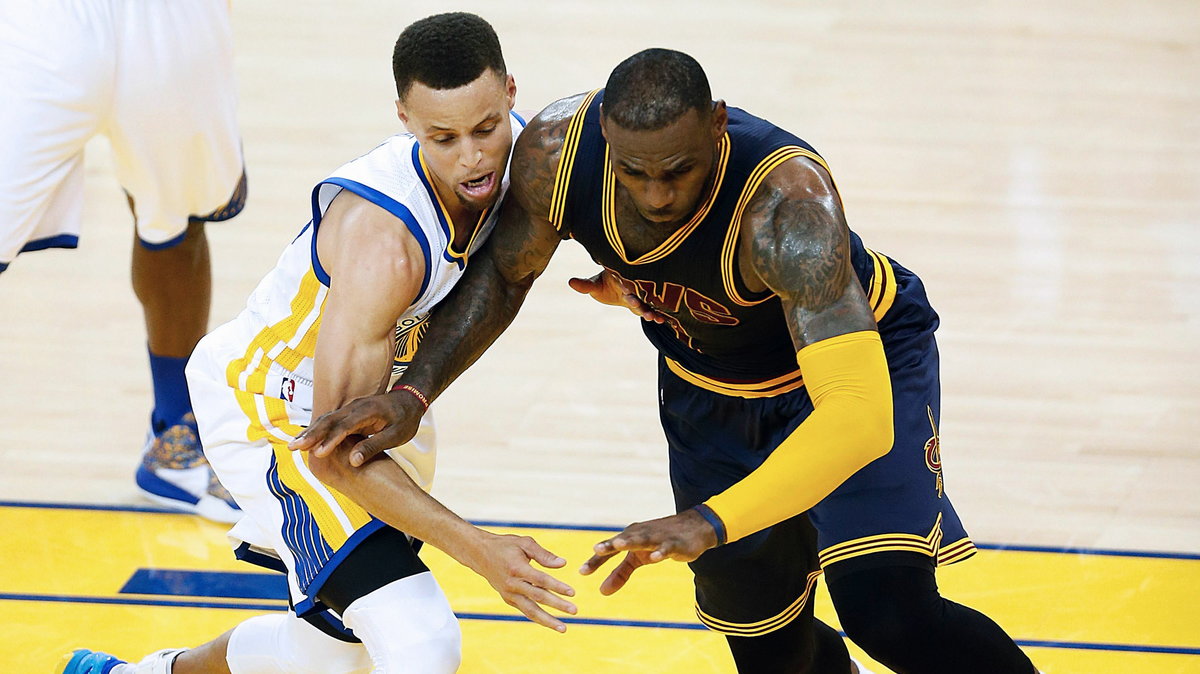 Stephen Curry i LeBron James