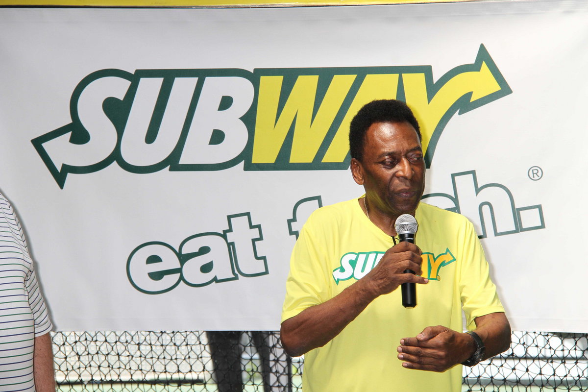 Pele ambasadorem Subbwaya