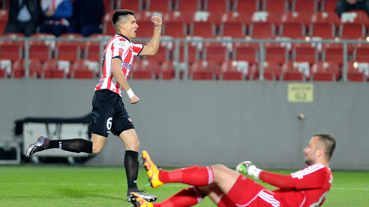 13.02.2016 CRACOVIA - GORNIK ZABRZE EKSTRAKLASA PILKA NOZNA