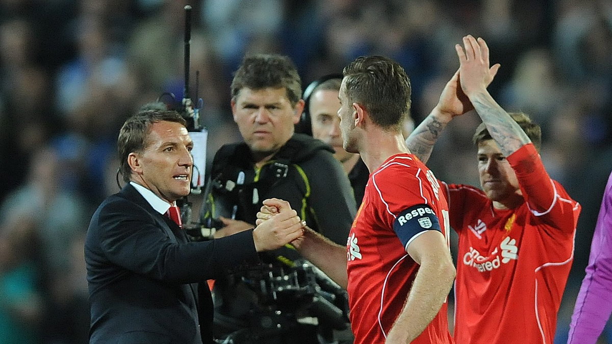  Brendan Rodgers i Jordan Henderson