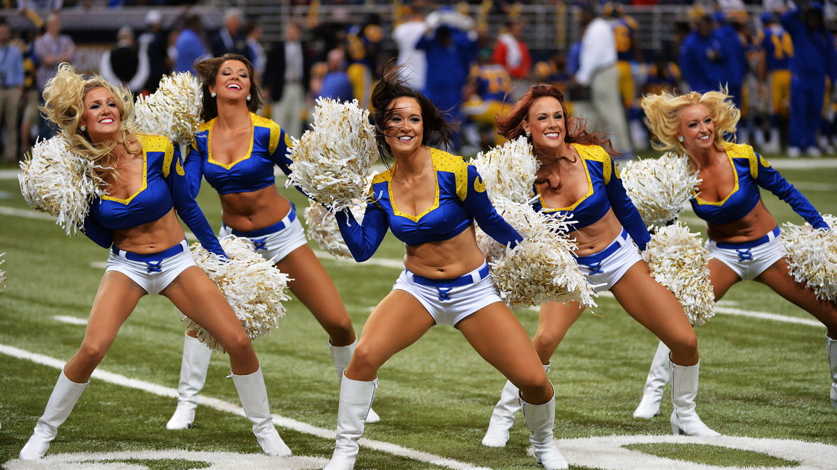 Cheerleaderki  St. Louis Rams