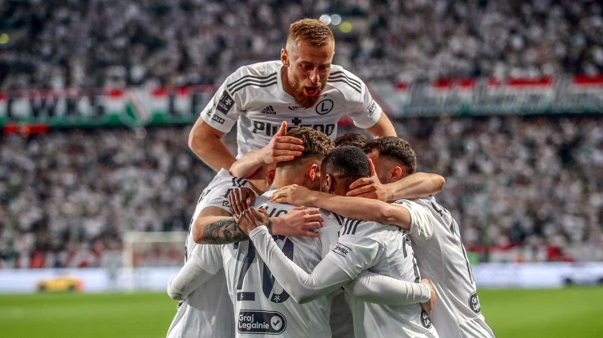 Legia rozbiła Jagiellonię Białystok