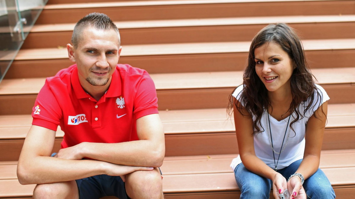 Artur Jędrzejczyk i Iza Koprowiak