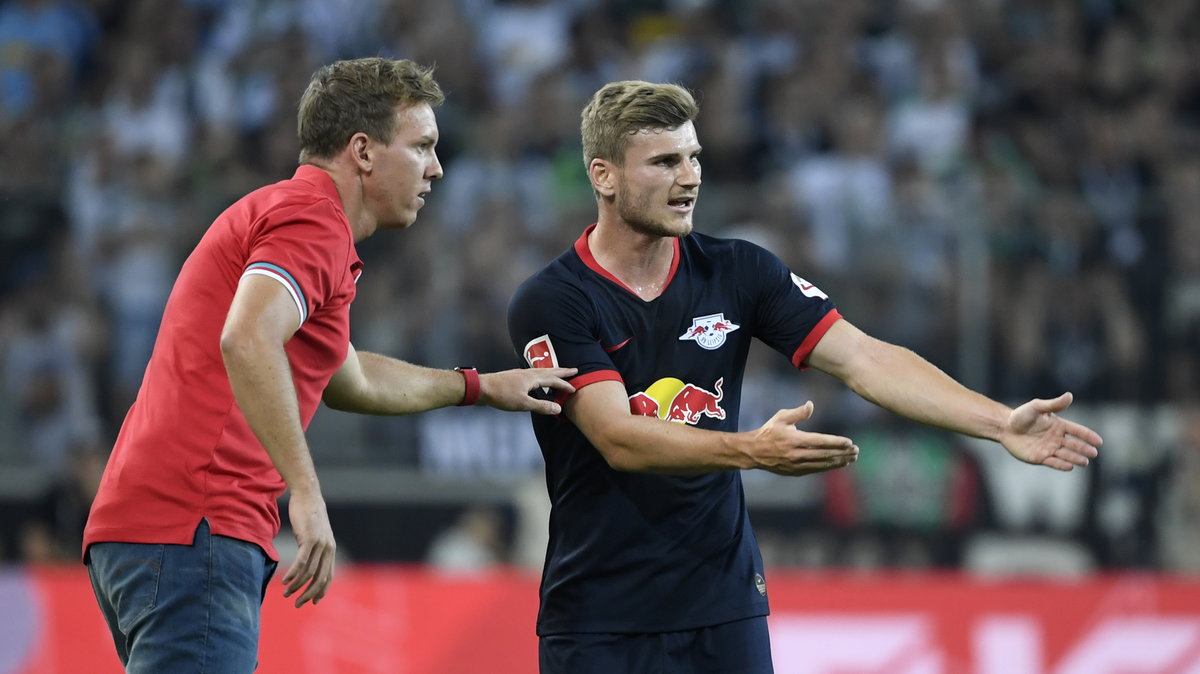 Julian Nagelsmann i Timo Werner