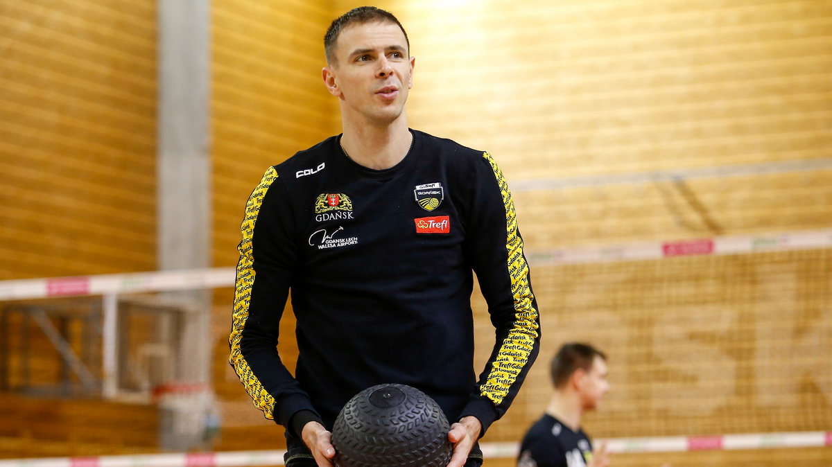 Siatkowka. PlusLiga. Trefl Gdansk. Trening. 04.02.2022