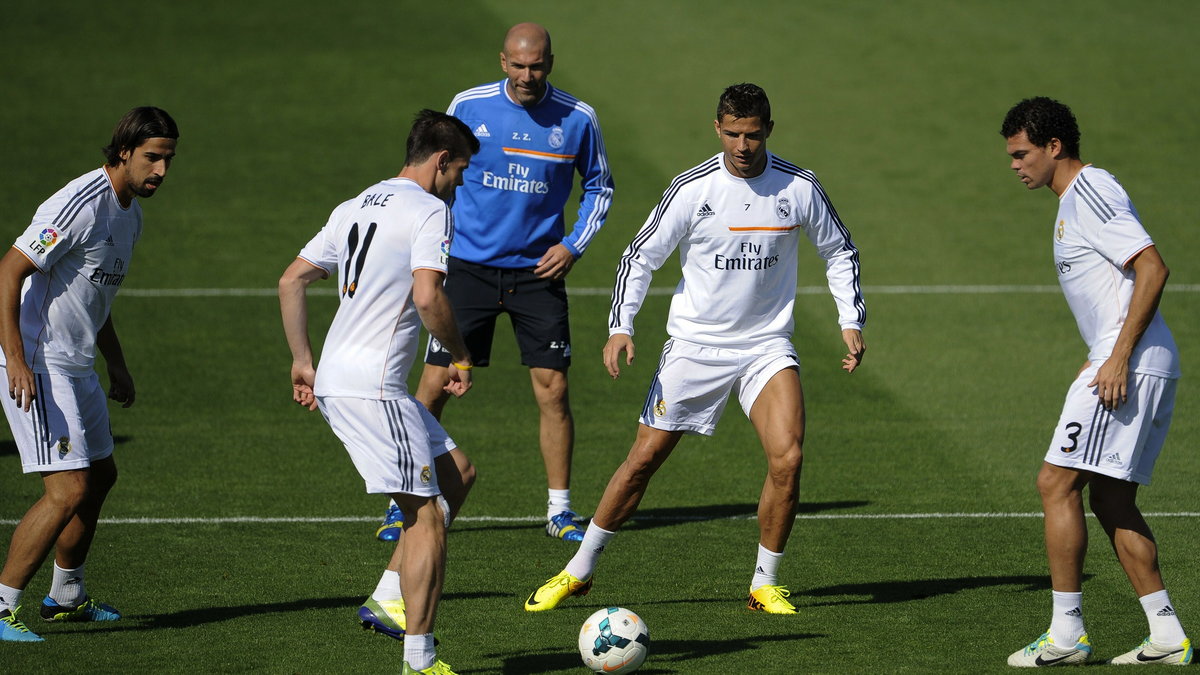 Sami Khedira, Gareth Bale, Zinedine Zidane, Cristiano Ronaldo i Pepe