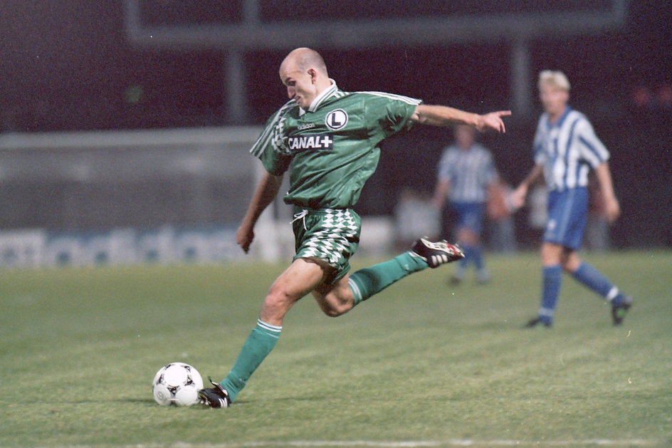 Jacek Bednarz w meczu z IFK Göteborg o awans do fazy grupowej Ligi Mistrzów