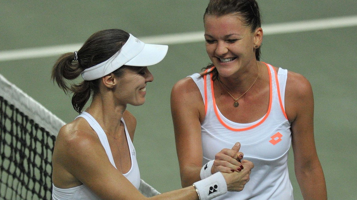 Martina Hingis  i Agnieszka Radwańska