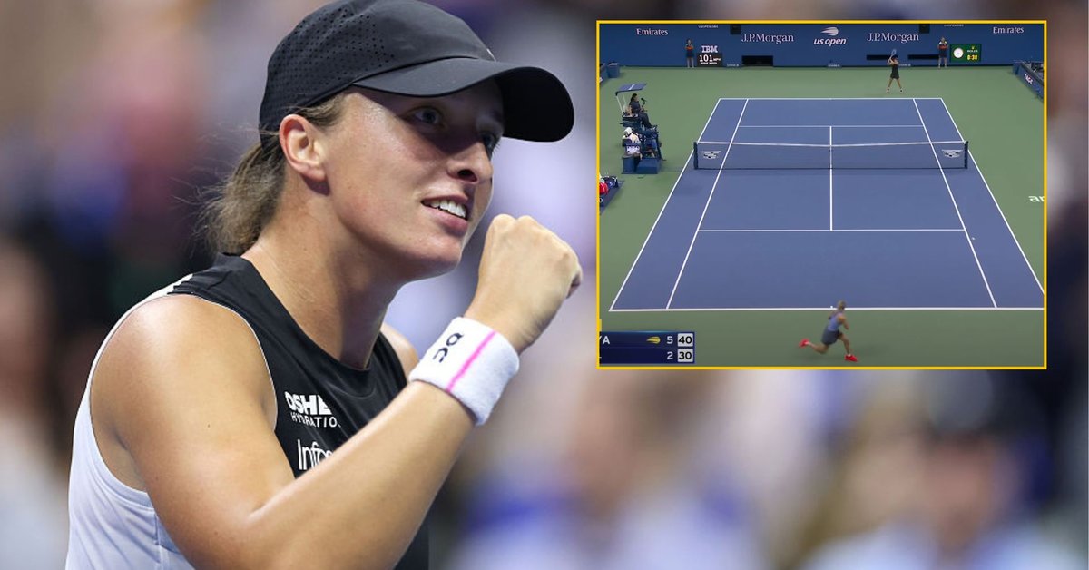 To był przełomowy moment szalonego meczu Igi Świątek. Tylko spójrzcie
