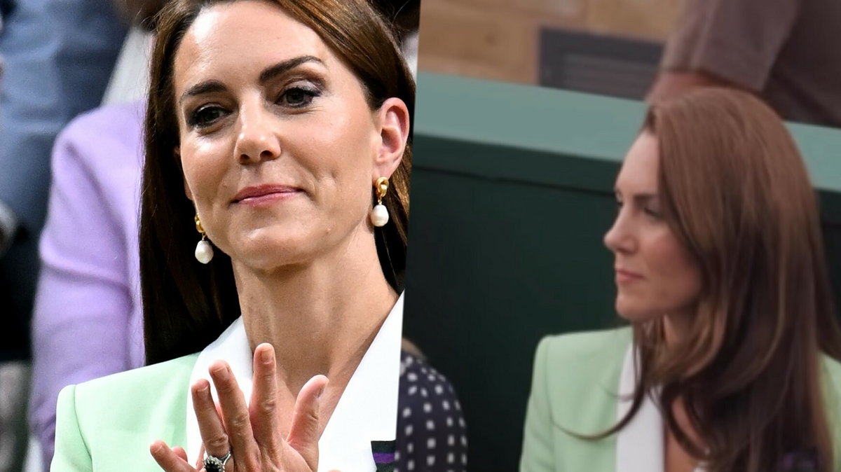 Księżna Kate na Wimbledonie