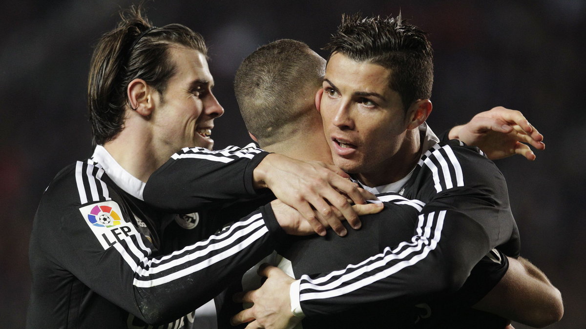 Gareth Bale, Karim Benzema i Cristiano Ronaldo