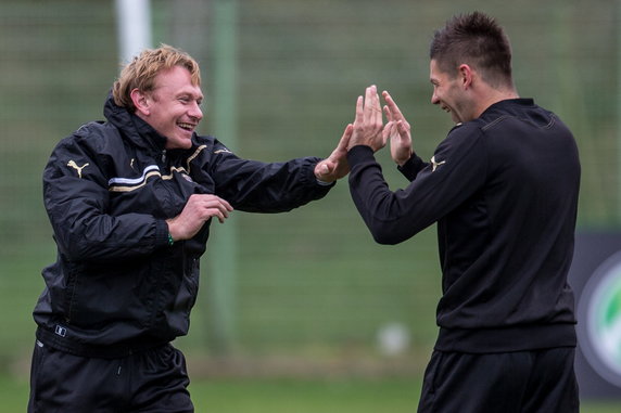 PIKA NOŻNA ŚLĄSK WROCŁAW BOKSERSKI TRENING