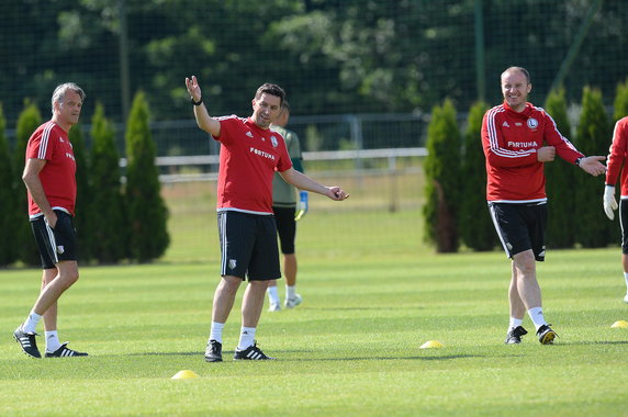 Besnik Hasi i Aleksandar Vuković