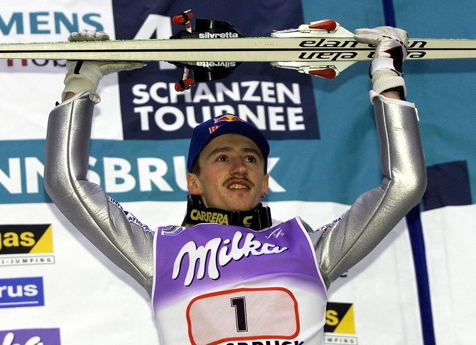 Adam Małysz na najwyższym stopniu podium w Innsbrucku