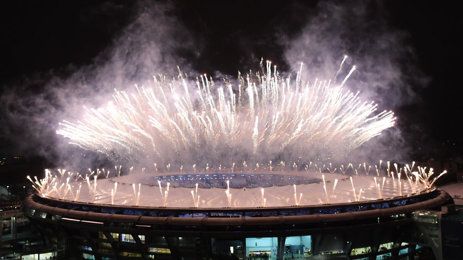 Ceremonia zakończenia igrzysk olimpijskich.