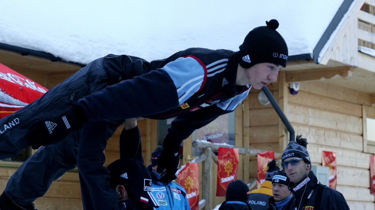 Kamil Stoch i Heinz Kuttin