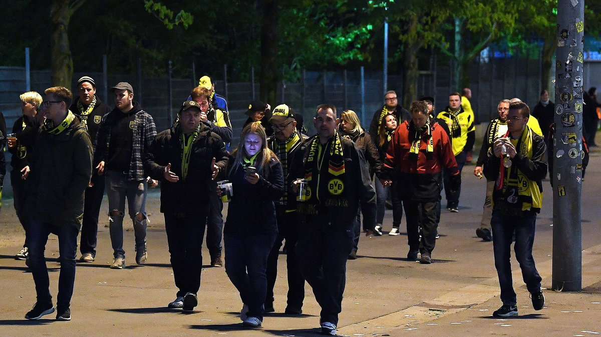 Dortmund w dniu ataku na autokar