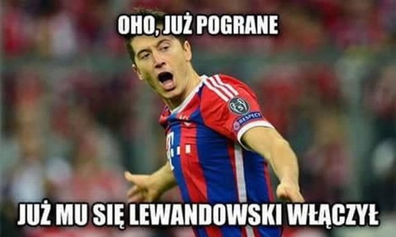 Robert Lewandowski bohaterem memów po meczu z Schalke