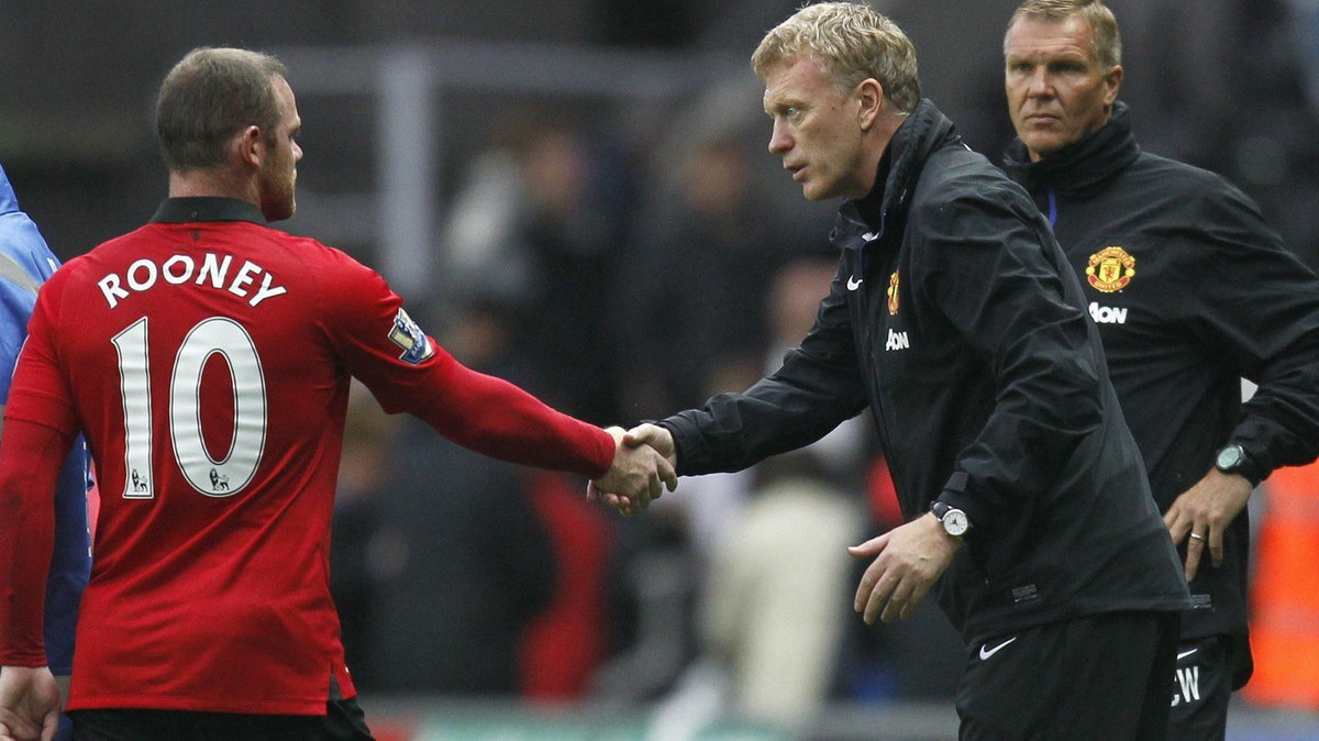 Wayne Rooney i David Moyes