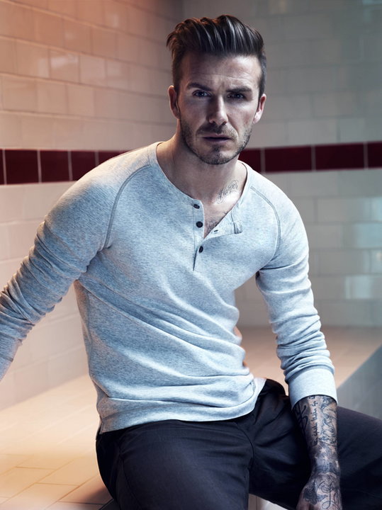 David Beckham w reklamie dla H