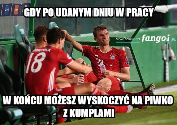 Memy po meczu Olympique Lyon - Bayern Monachium