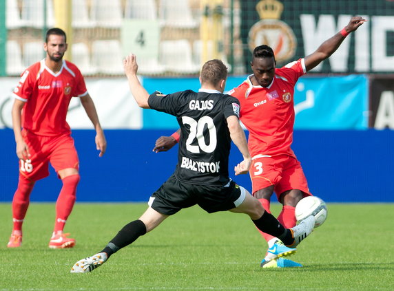 PIŁKA NOŻNA LIGA POLSKA WIDZEW JAGIELLONIA