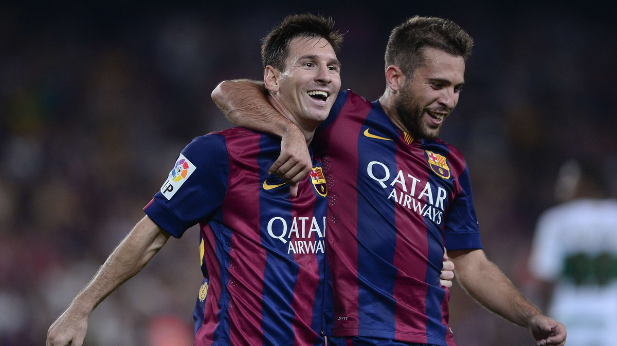 Lionel Messi i Jordi Alba