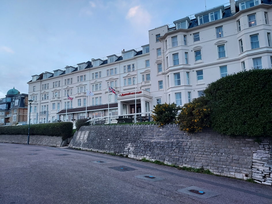 Hotel, w którym w Bournemouth mieszka polski pięściarz