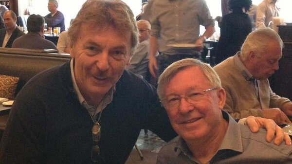 Zbigniew Boniek i Alex Ferguson